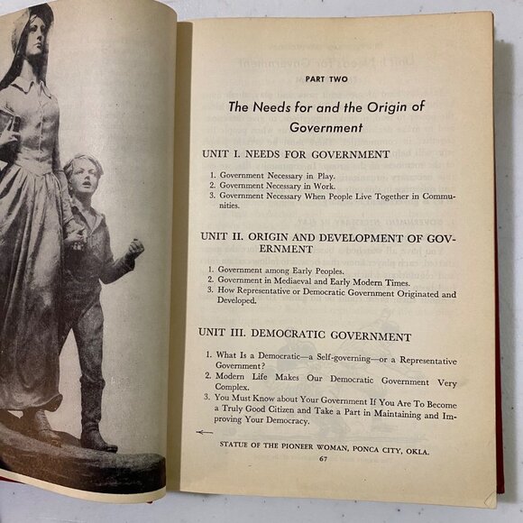 Our Civic Life and Progress Hardcover Emil F Faith Richard G Browne Vintage 40s - Picture 8 of 13